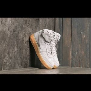 Nike Air Force 1 Grey Suede